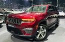 Jeep Grand Cherokee Limited 3.6L 2024 Jeep Grand Cherokee Limited Plus, 2029 Jeep Warranty, 2027 Jeep Service Pack, GCC