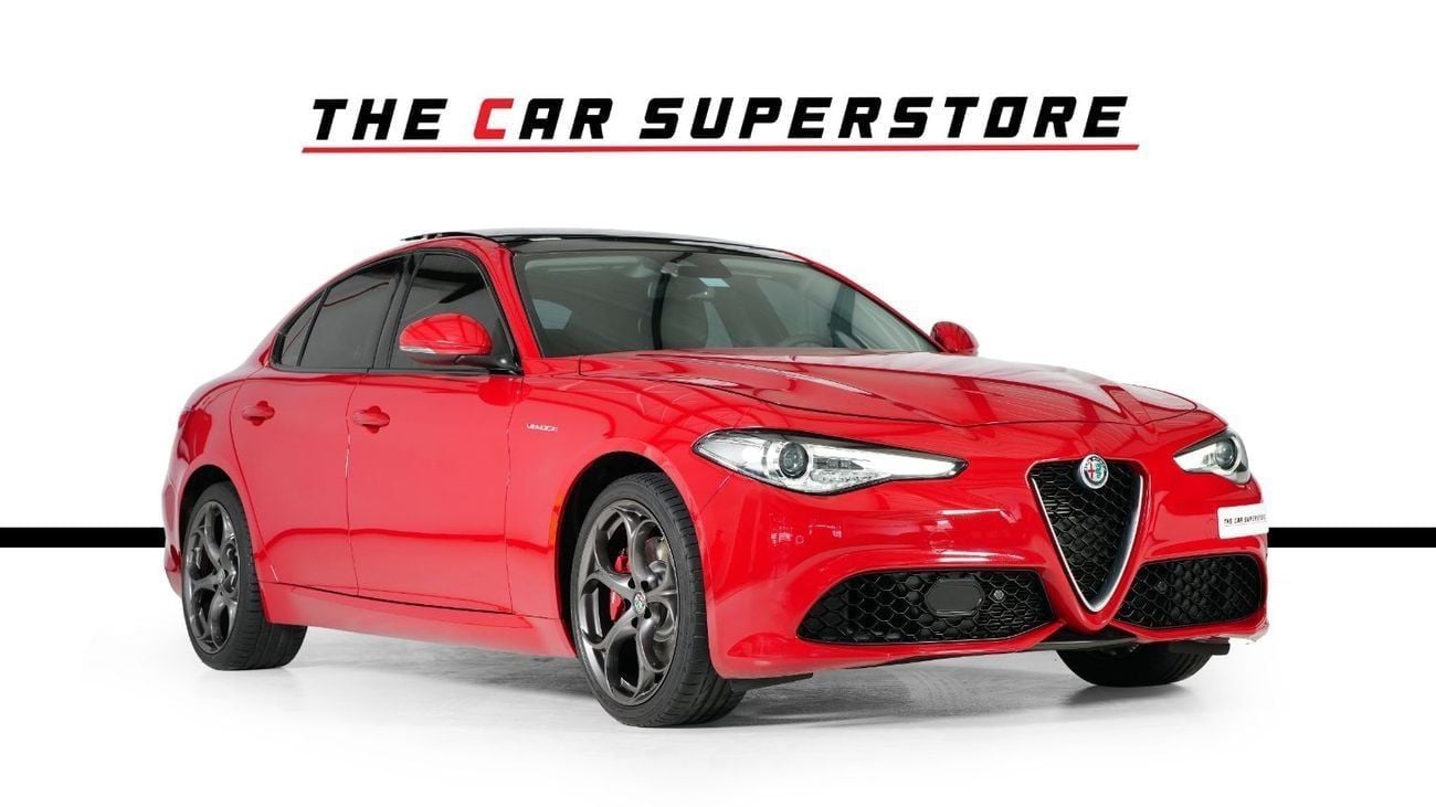 Alfa Romeo Giulia Veloce 2.0L AWD Q4-GCC-Q4 wheel drive system-well maintained-full serviced in Agency