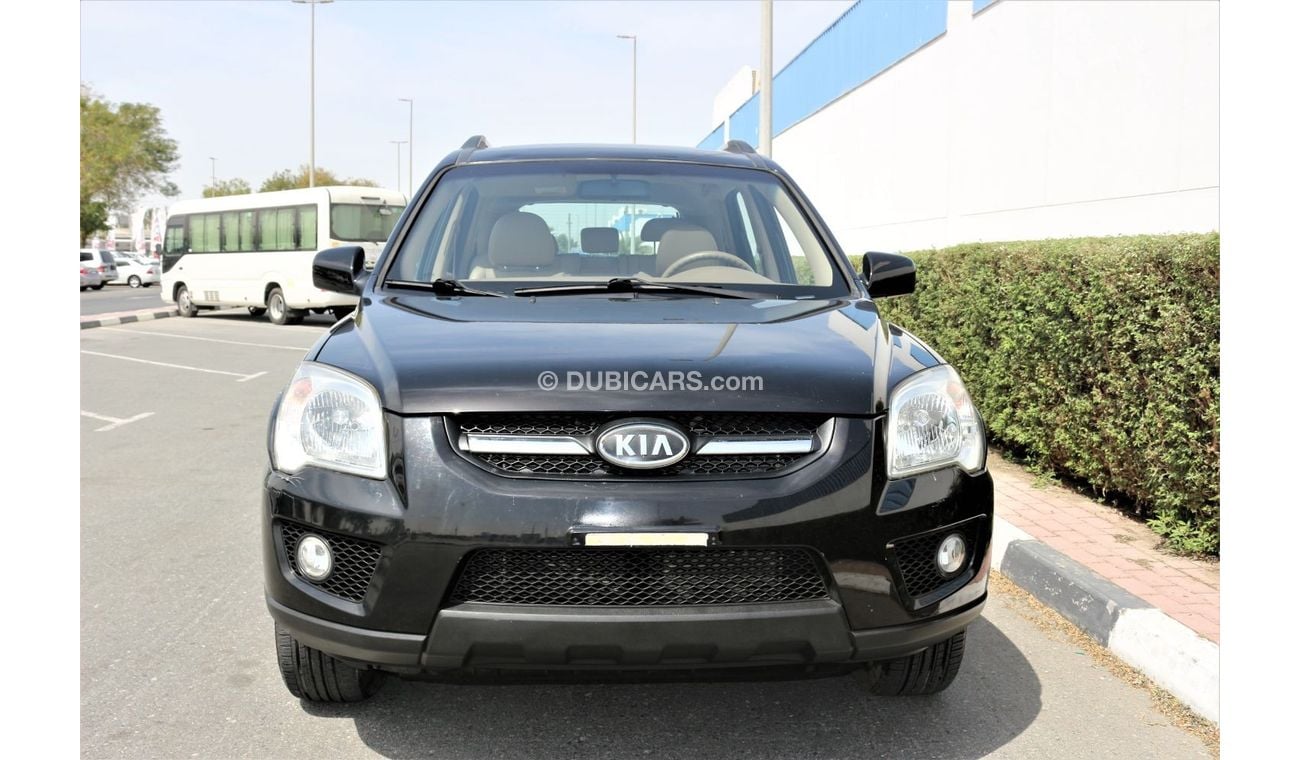 كيا سبورتيج كيا سبورتاج 2009 خليجي فل اوبشن جلد و فتحه فورويل 2700 سي سي