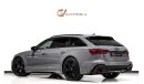 Audi RS6 EURO - With Warranty and Service Contract (Al Nabooda)