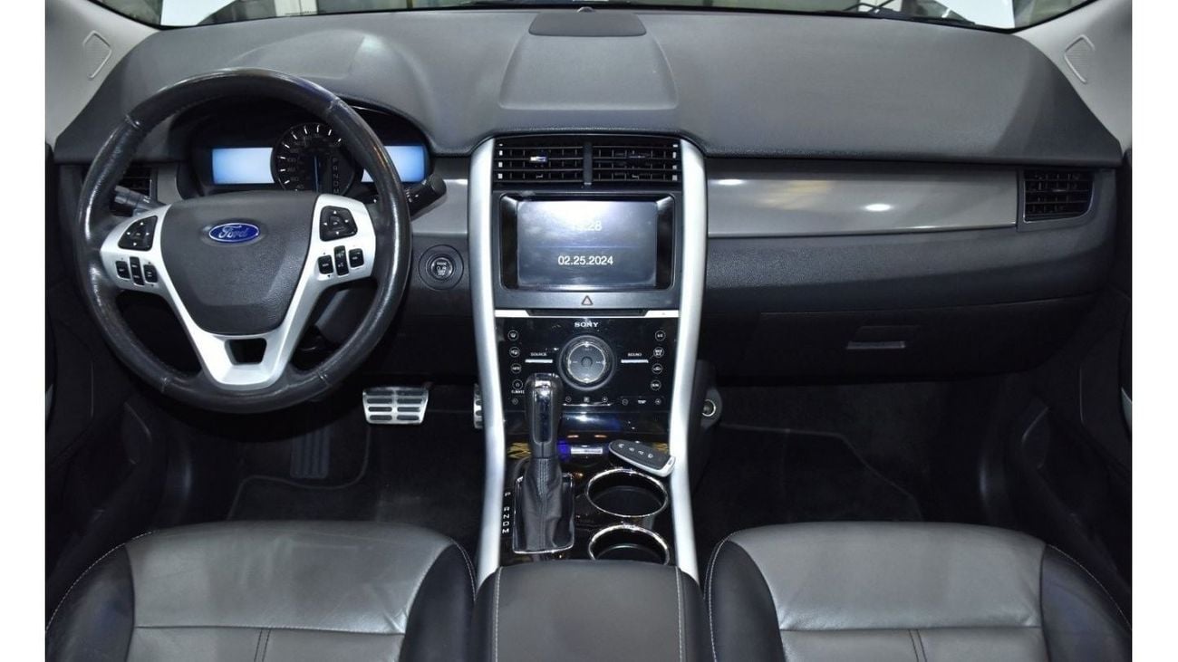 Ford Edge EXCELLENT DEAL for our Ford Edge Sport AWD ( 2011 Model ) in White Color GCC Specs