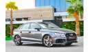 Audi RS3 Quattro | 3,327 P.M | 0% Downpayment | Amazing Condition