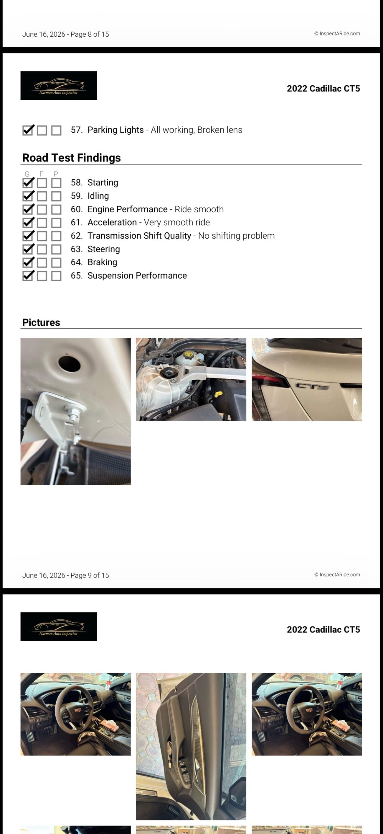Cadillac CT5 V Blackwing - Cadillac warranty + service contract until 30/08/2028 - Full Inspection Report Availab