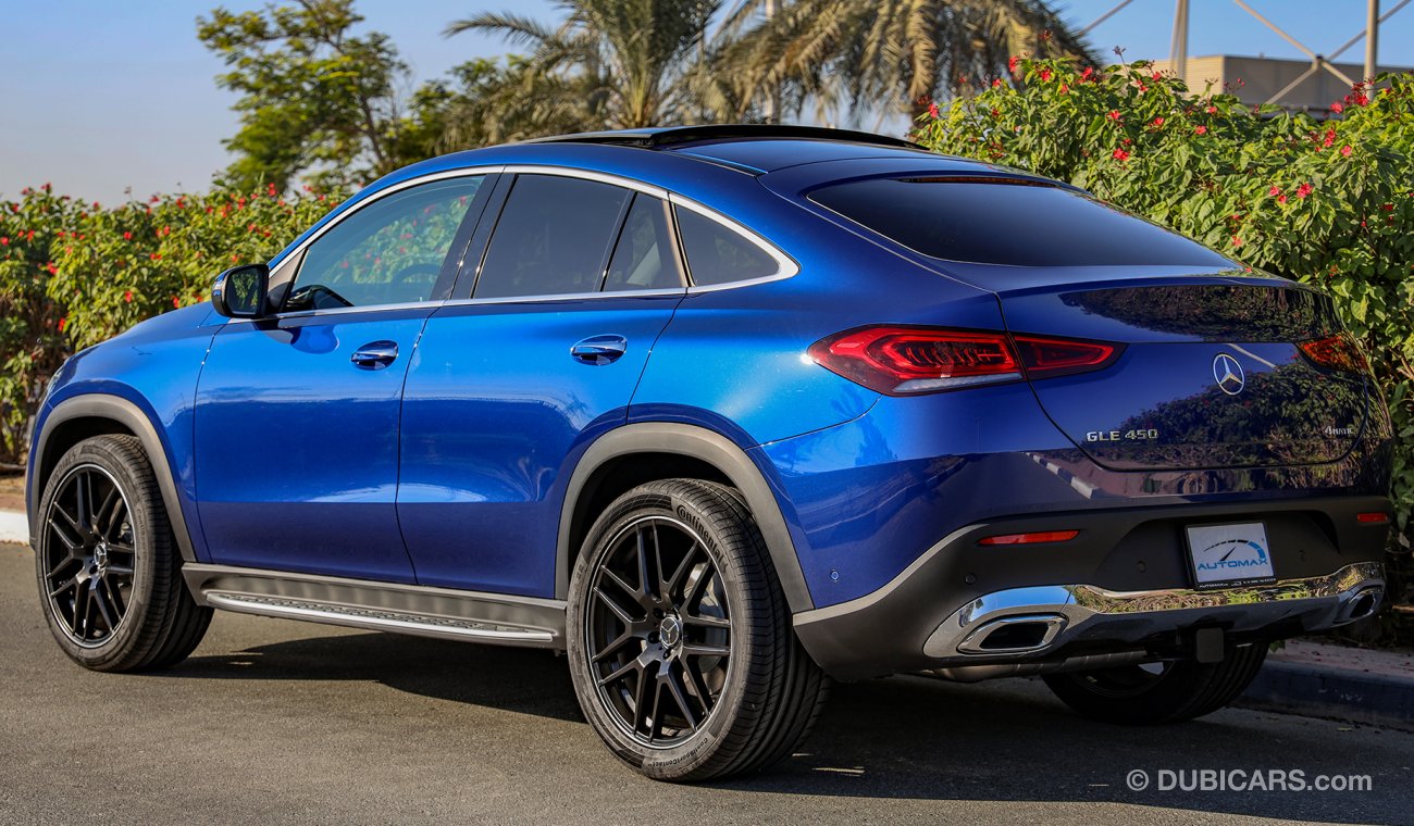 مرسيدس بنز GLE 450 AMG 2021  Coupe GCC 0km w/ 2Yrs Unlimited Mileage Warranty + 3Yrs Service @EMC