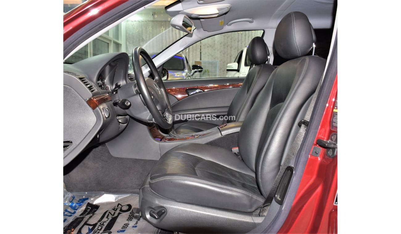 Mercedes-Benz E 320 EXCELLENT DEAL for our Mercedes Benz E320 ELEGANCE ( LIMOUSINE ) 2004 Model!! in Burgundy Color! GCC