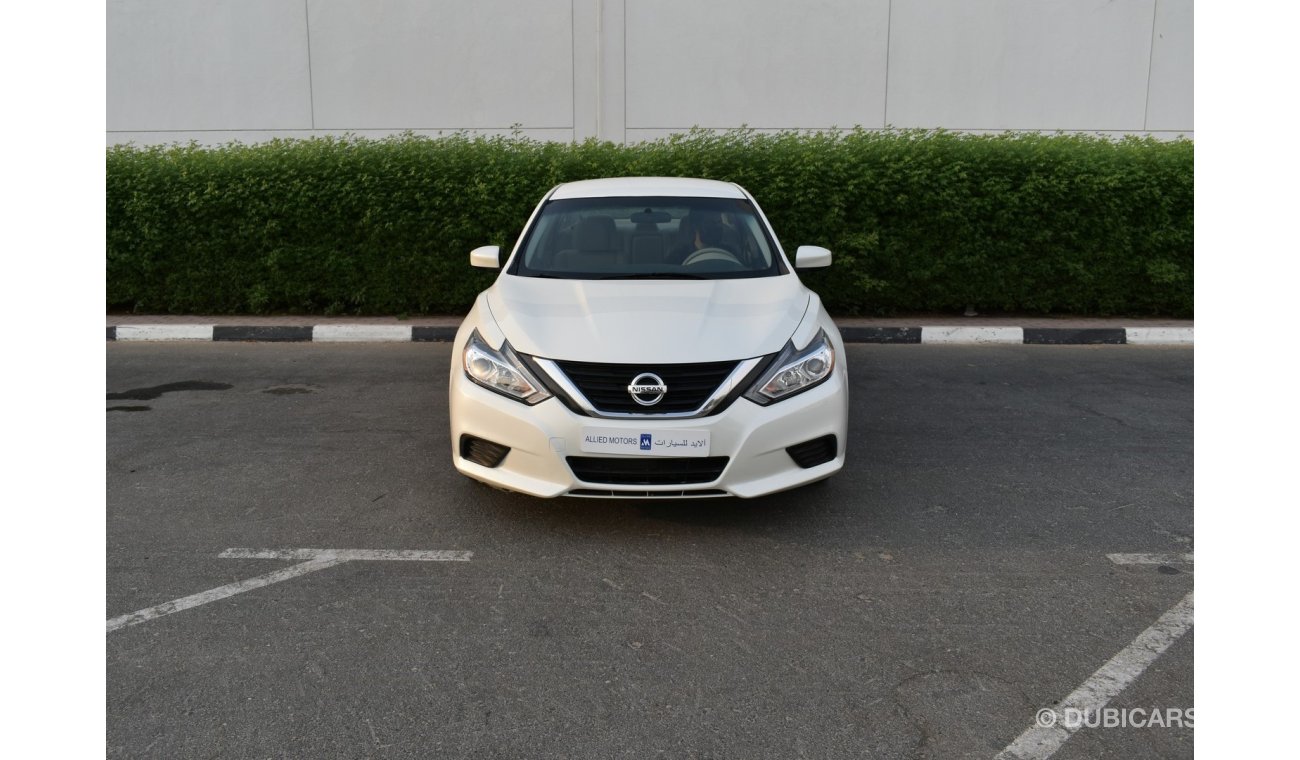 Nissan Altima 2.5L - S - White - 2018