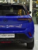 Opel Mokka EXCELLENT DEAL for our Opel Mokka 1.2L ( 2022 Model ) in Blue Color GCC Specs