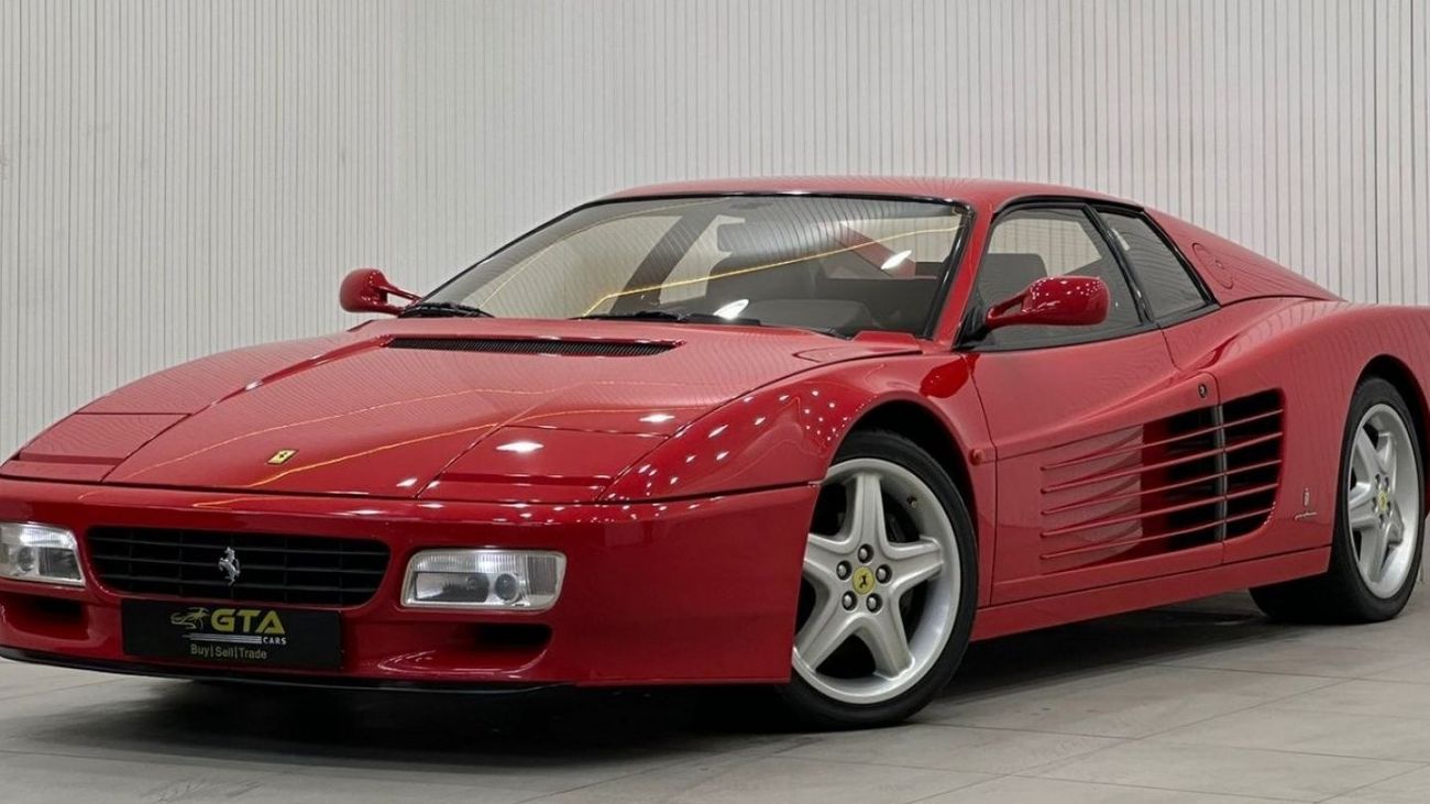 Ferrari Testarossa 1993 Ferrari 512 Testarossa Manual Transmission, Full Service History, Japanese Spec
