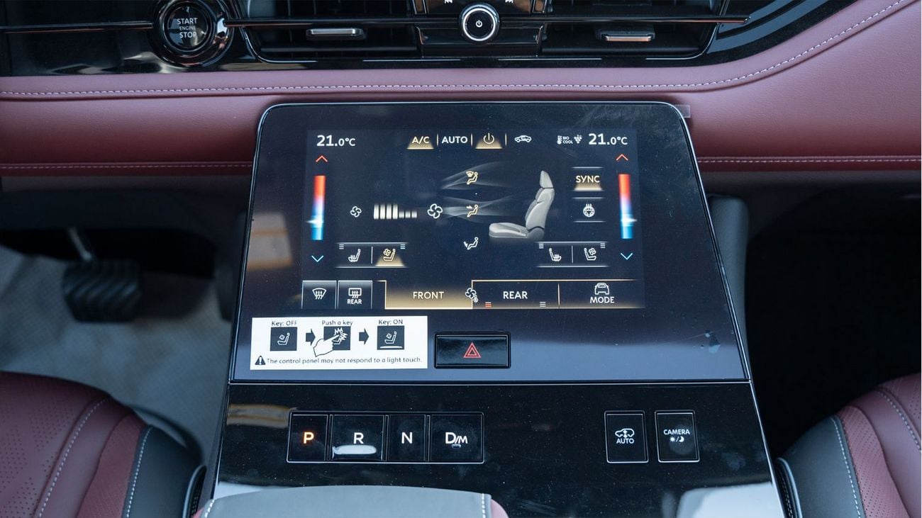 Infiniti QX80 2026 Infiniti QX80 Autograph with Captain Seat (Gray-Red)