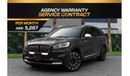 Lincoln Aviator Presidential | 5,287 P.M  | 0% Downpayment | Agency Warranty And Service Contract!!