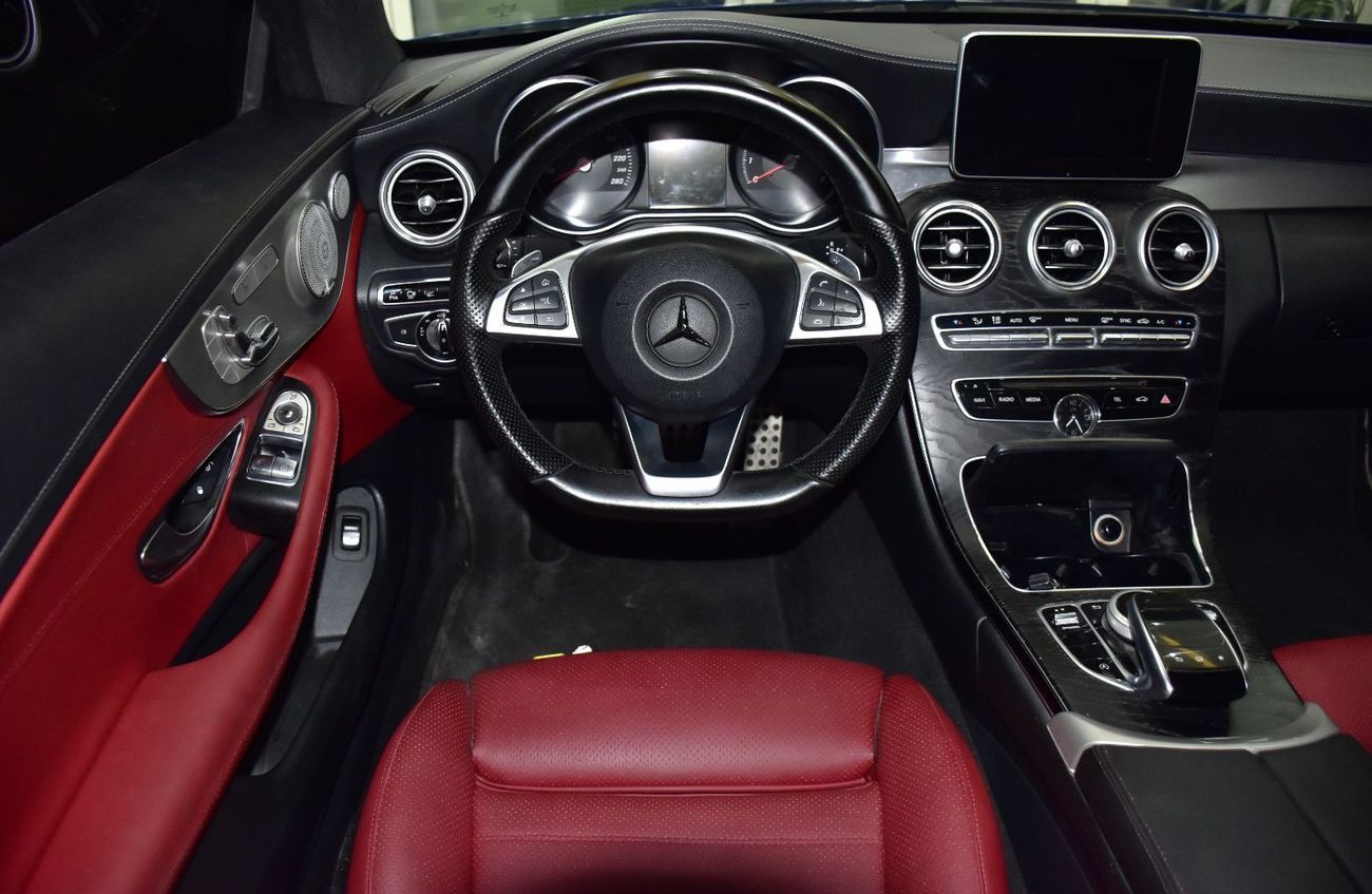 مرسيدس بنز C 300 كوبيه EXCELLENT DEAL for our Mercedes Benz C300 Coupe ( 2016 Model ) in Blue Color GCC Specs