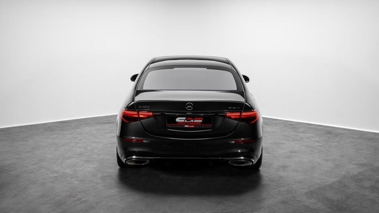 مرسيدس بنز S 500 4MATIC - 2025 - GCC Specs - Under Warranty and Service Contract