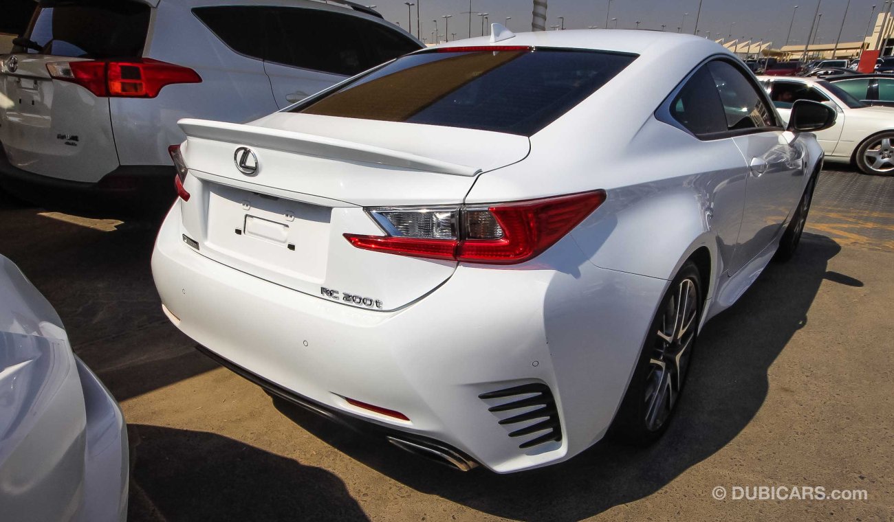 Lexus RC 200 t  Fsport