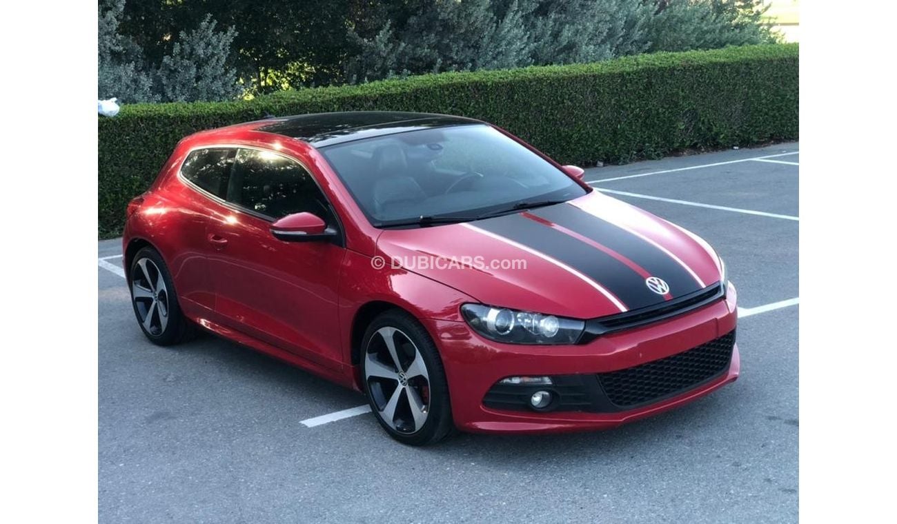 Volkswagen Scirocco R-Line MODEL 2014 GCC CAR PREFECT CONDITION INSIDE AND OUTSIDE FULL OPTION PANORAMIC ROOF LEATHER SE