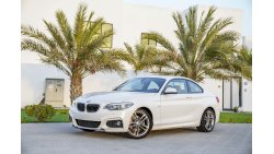 BMW 220i M-Kit | 1,939 P.M | 0% Downpayment | Full Option | Immaculate Condition