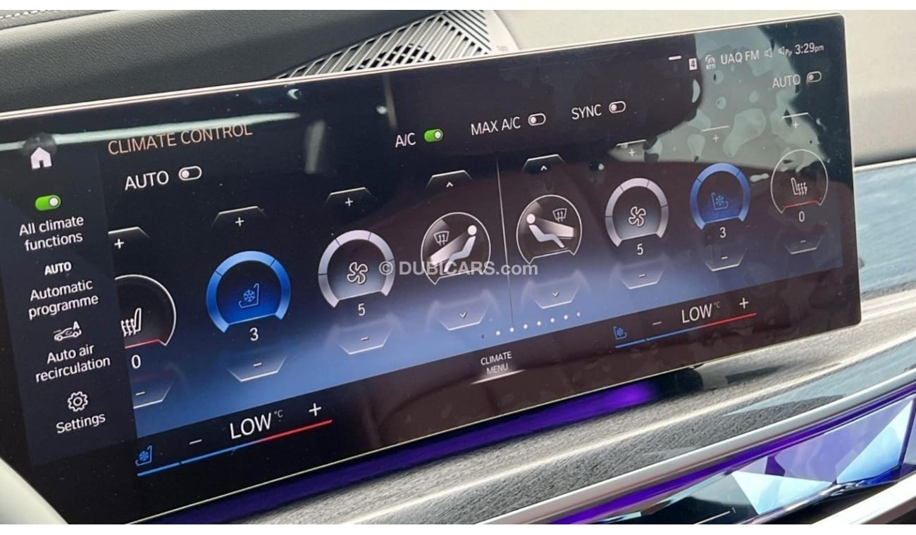 بي أم دبليو 740Li 3.0L 6 Cylinders GCC Brand New