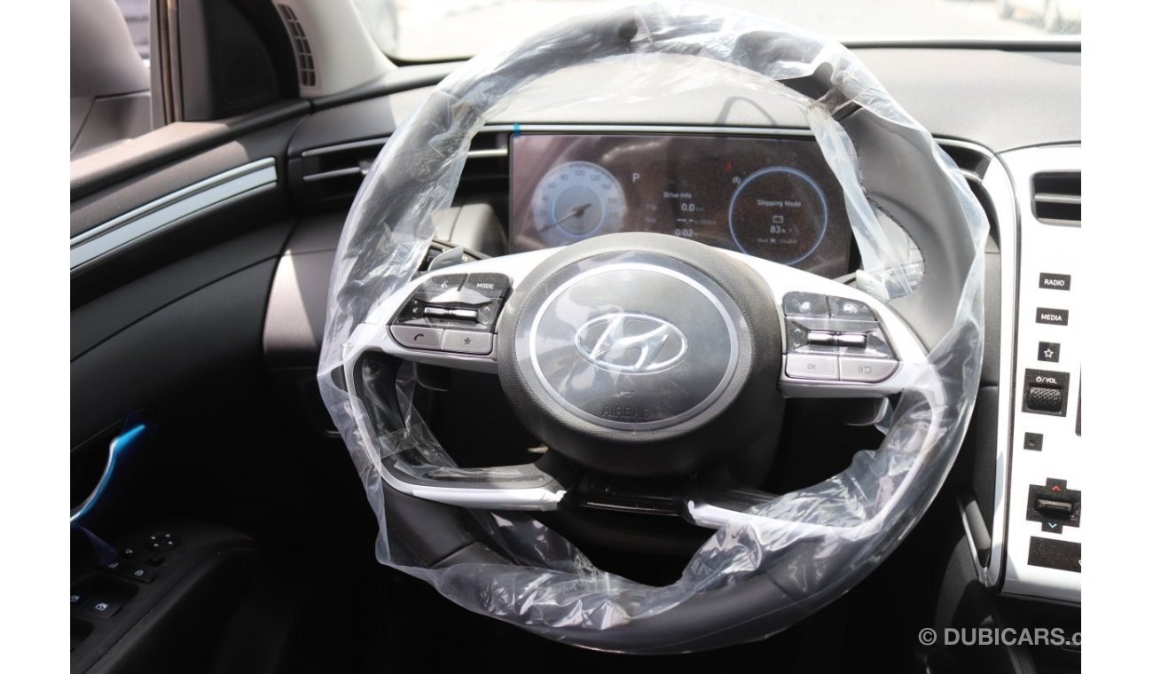 Hyundai Tucson 1.6-TURBO WITH PANORAMIC ROOF, FOR EXPORT COLOR WHITE MODEL 2024 AUTOMATIC TRANSMISSION.