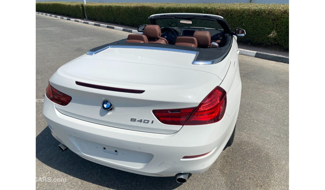 BMW 640i AED 5439/ month $$$.WE PAY YOUR 5%VAT*  CONVERTIBLE TWIN TURBO  FULL OPTION JUST ARRIVED!! 640 i