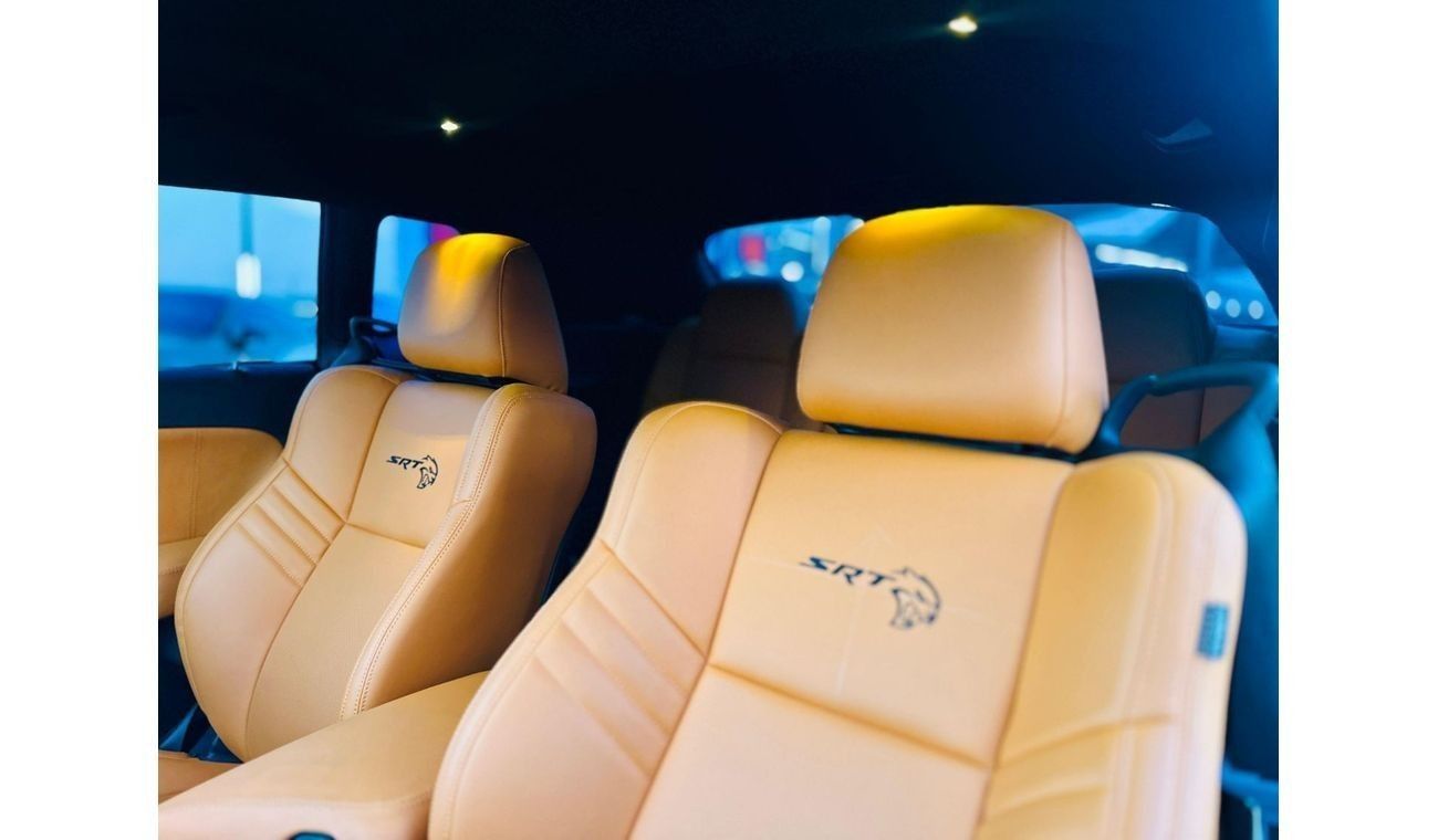 دودج تشالينجر R/T 5.7L (370 HP) | Monthly AED 1100/- | 0% DP | SRT KIt | Blindspot | Paddle Shifters | # 11864