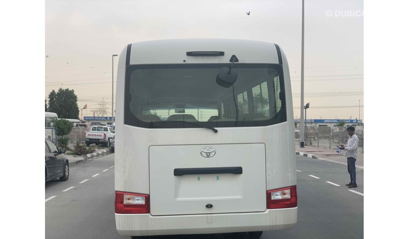 Toyota Coaster 2019 - V6 — 4200cc — DIESEL— 30 SEAT -- 2 POINT SEAT BILT -- ORIGINAL FABRIC SEAT --- AUTOMA