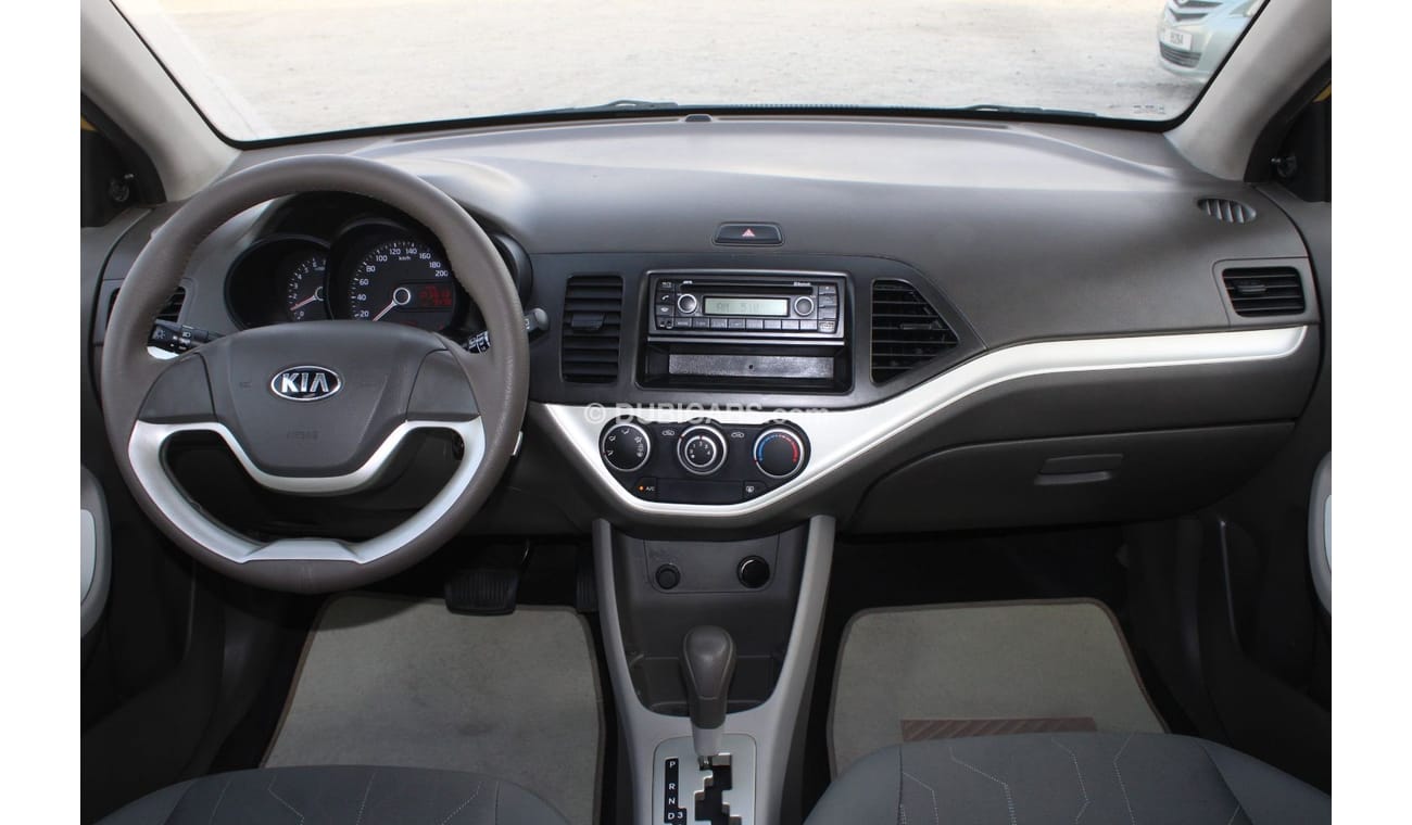 Kia Picanto KIA PICANTO 2015 YELLOW GCC EXCELLENT CONDITION WITHOUT ACCIDENT