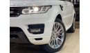 Land Rover Range Rover Sport HSE Range Rover sport supercharged V8 GCC 2016 under warranty free of accident