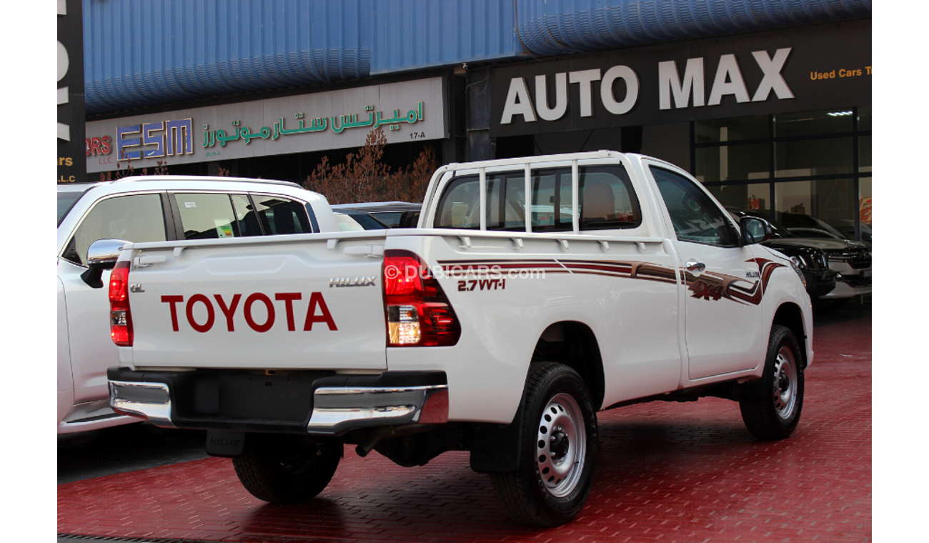 Toyota Hilux (2020) 4X4 SINGLE CABIN GL, GCC