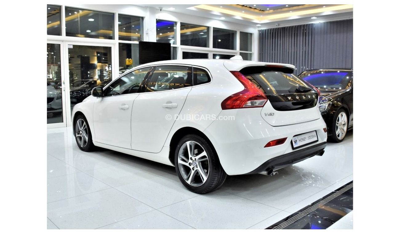 Volvo V40 EXCELLENT DEAL for our Volvo V40 T4 ( 2015 Model ) in White Color GCC Specs