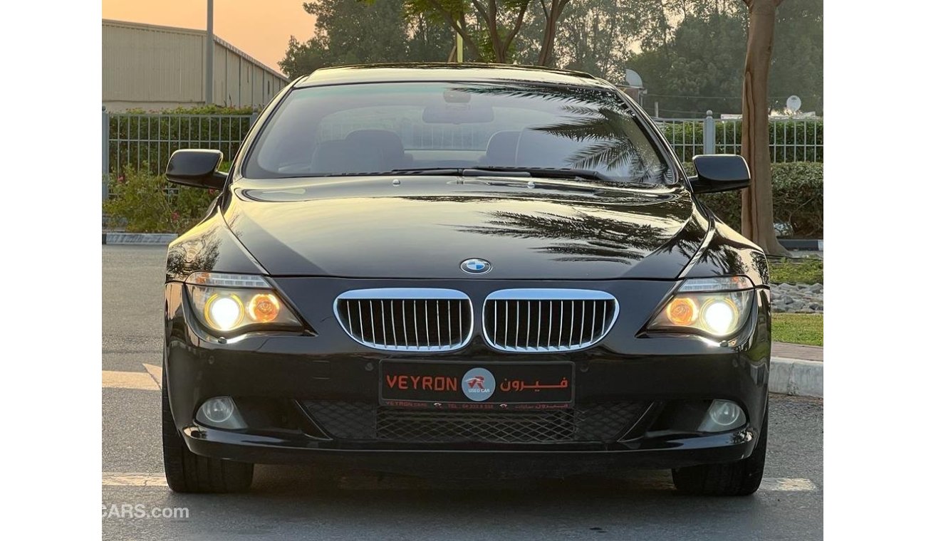 بي أم دبليو 650 BMW 650I 2009 GCC IN PERFECT CONDITION