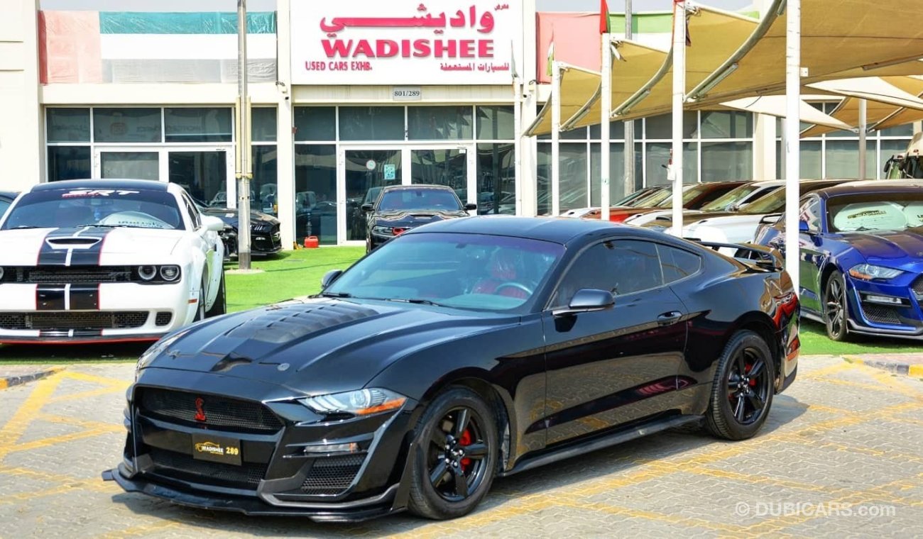 فورد موستانج SOLD!!!!Mustang Eco-Boost V4 2.3L Turbo 2018/ Shelby Kit/Excellent Condition