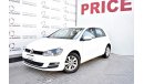 Volkswagen Golf 1.2 TFI SE AUTO 2017 GCC DEALER WARRANTY