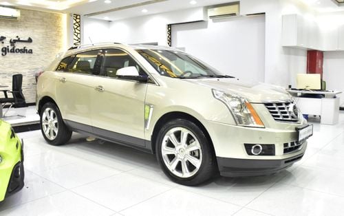 Cadillac SRX EXCELLENT DEAL for our Cadillac SRX4 3.6 ( 2016 Model ) in Golden Color GCC Specs