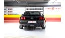 Ford Mustang Ford Mustang GT 5.0 2015 GCC under Agency Warranty with Flexible Down-Payment.