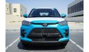 Toyota Raize 1.2 MODEL 2022 FOR EXPORT GCC SPECS