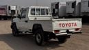 تويوتا لاند كروزر بيك آب Toyota landcruise pickup single cab 2018Model upgrade 2024 Model 4.2 1HZ v6 Engine Colour white Tran