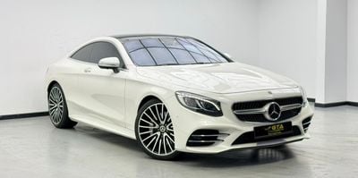 مرسيدس بنز S 560 Coupe 2020 Mercedes Benz S560 4MATIC Coupe, Warranty, Full Service History, Excellent Condition, Japanese