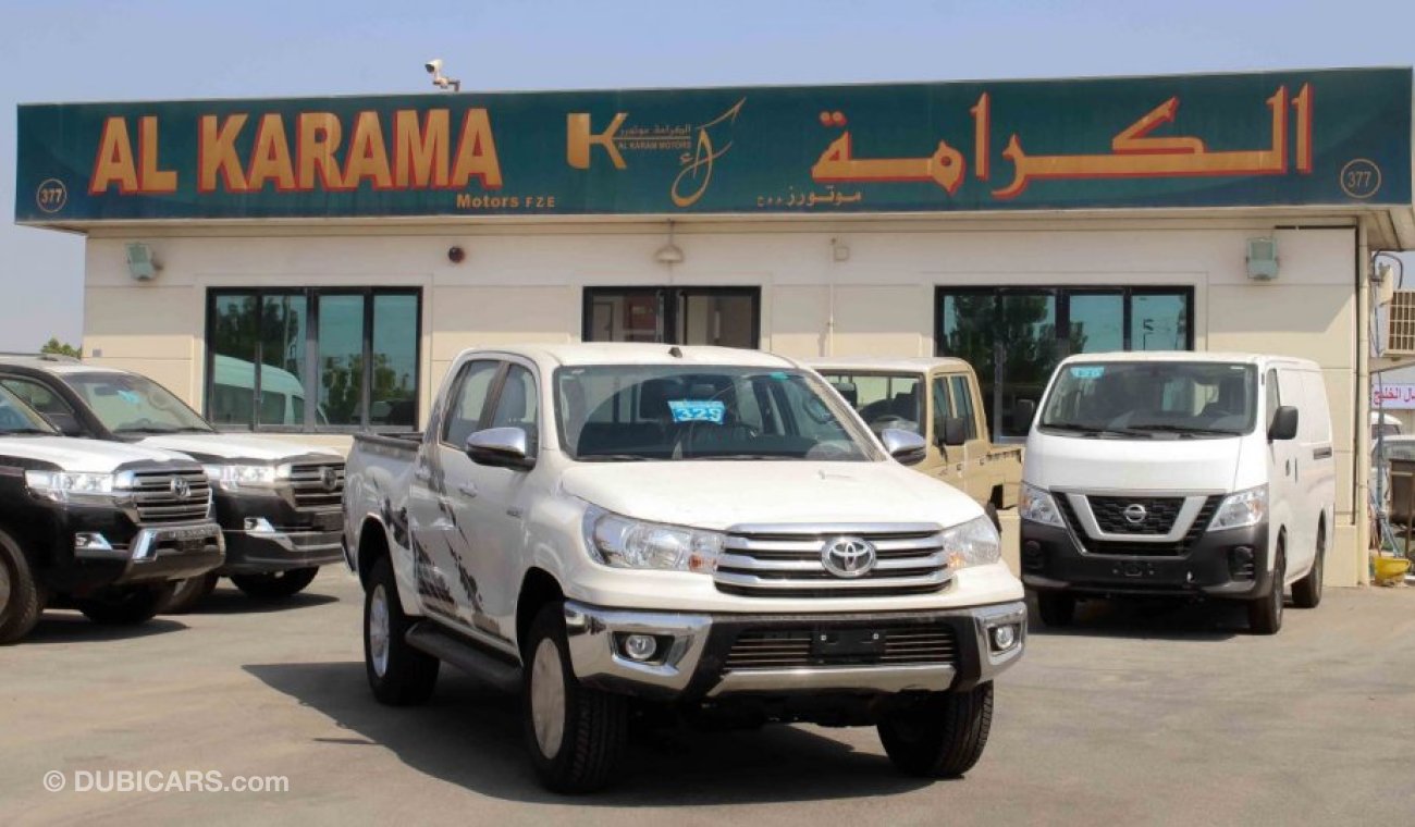 تويوتا هيلوكس Toyota  Hilux Diesel SR5 2.4L 4x4 A/T Full options