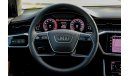 Audi A6 Audi A6 40 TFSI S-Tronic FWD GCC 2021 0km W/3 Yrs Ultd Miles and 5 Yrs or 75K km Svcs @ Dealer