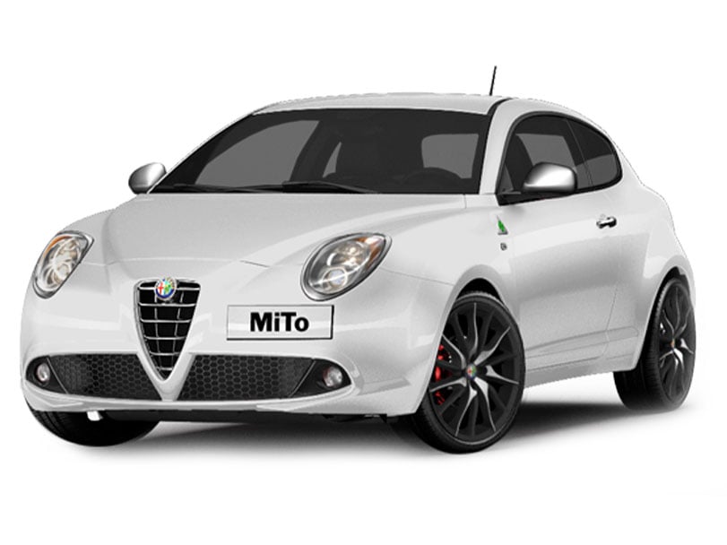 Alfa Romeo MiTo cover - Front Left Angled