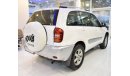 Toyota RAV4 2005 Model!! in White Color! GCC Specs