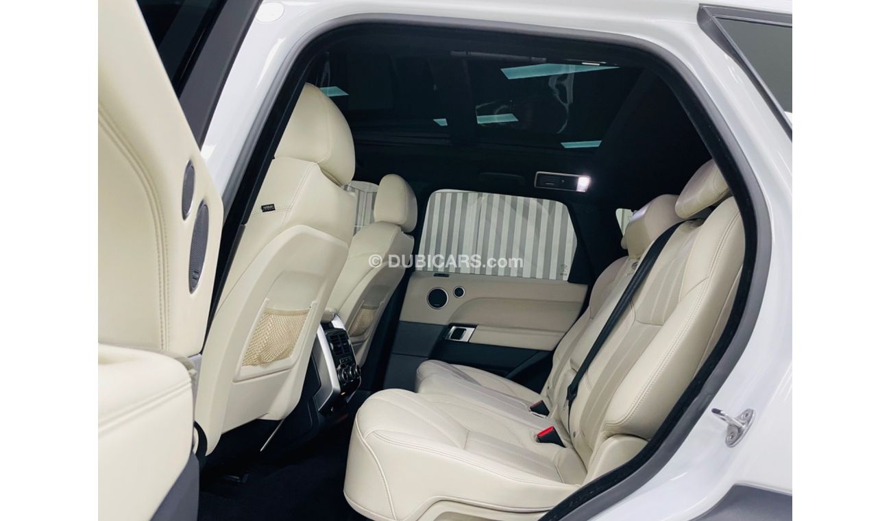 Land Rover Range Rover Sport GCC .. FSH .. Perfect Condition .. HSE .. Top Range .. V6 .