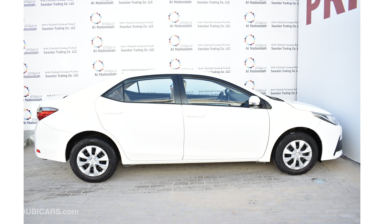 Toyota Corolla 1.6L SE 2018 GCC DEALER WARRANTY