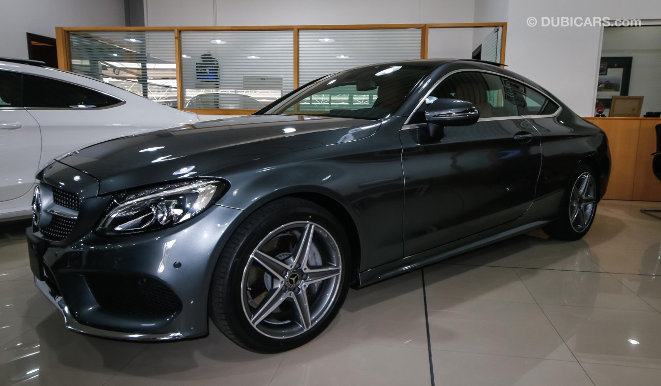 Mercedes-Benz C 250 Coupé, 2.0L, 4cyl Turbo, GCC Specs with 2 Years Unlimited Mileage Warranty