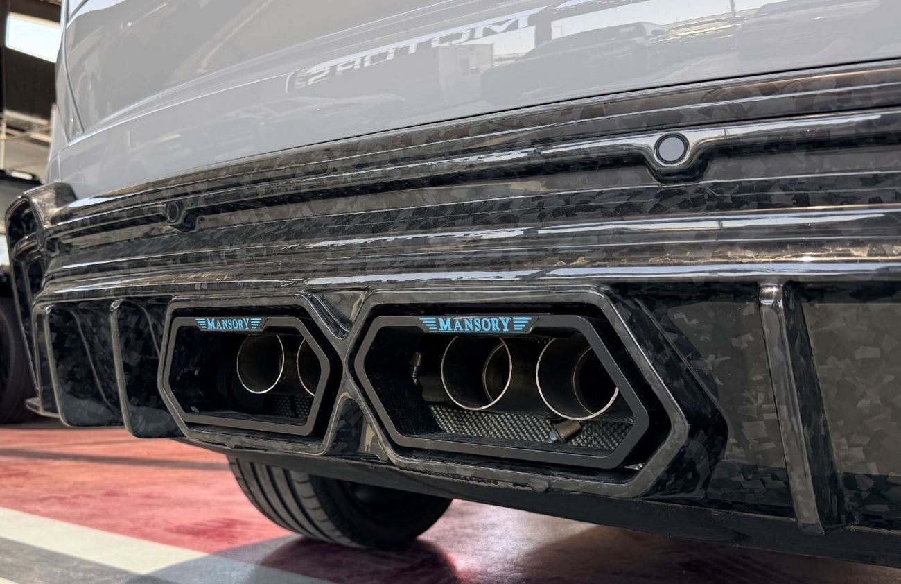 Rolls Royce Cullinan Modified Mansory Bodykit 2025  With full Mansory exhaust system