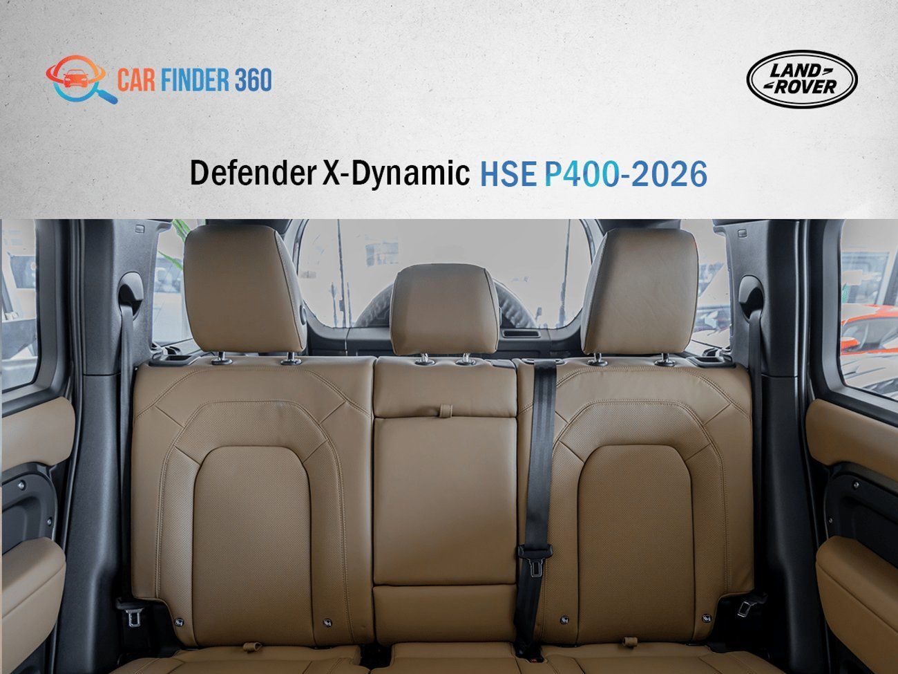 Land Rover Defender Land Rover Defender X-Dynamic HSE P400  -  2026 - GCC(Export only)