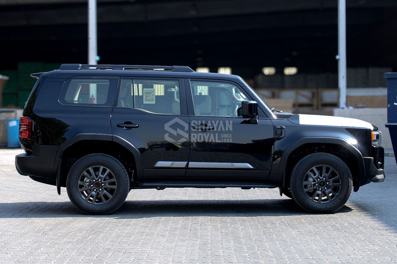 تويوتا برادو LHD 2.4L PETROL ALL ROUNDER FULL OPTION 4WD AT 7-SEATS | RADAR | 2025MY