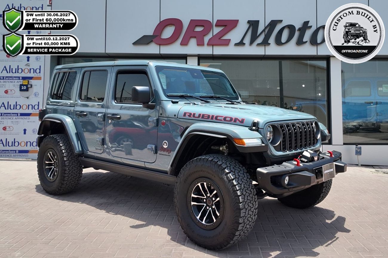 Jeep Wrangler Unlimited Rubicon 3.6L / 3 Years Dealer Warranty and 3 Years Dealer Service Package