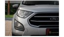 Ford EcoSport Trend | 1,077 P.M  | 0% Downpayment | Excellent Condition!