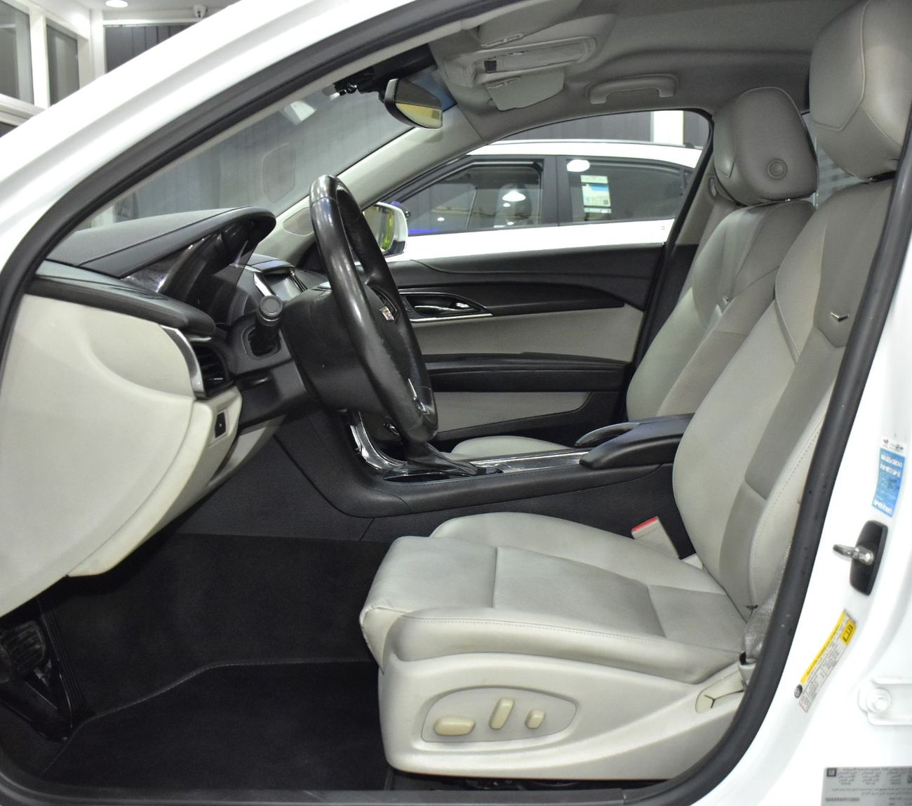 كاديلاك ATS EXCELLENT DEAL for our Cadillac ATS ( 2015 Model ) in White Color GCC Specs