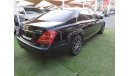 Mercedes-Benz S 550 Imported 2008, black color, number one leather, panorama, speed stabilizer, leather, screen, rear co